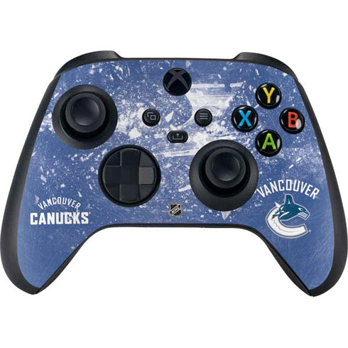 NHL Vancouver Canucks Frozen Xbox Series X Controller Skin