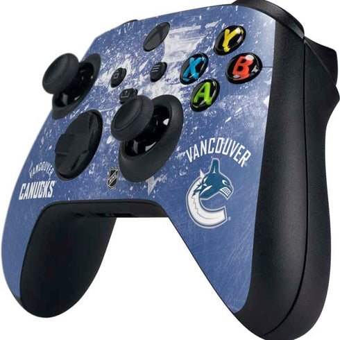 NHL Vancouver Canucks Frozen Xbox Series X Controller Skin