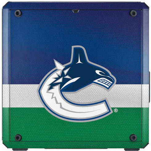 NHL Vancouver Canucks Jersey Cooler Master MasterBox Q300L Mini Tower Skin