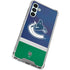 NHL Vancouver Canucks Jersey Galaxy A13 5G Clear Case