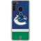 NHL Vancouver Canucks Jersey Galaxy A21 Clear Case