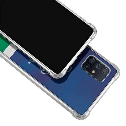 NHL Vancouver Canucks Jersey Galaxy A71 5G Clear Case