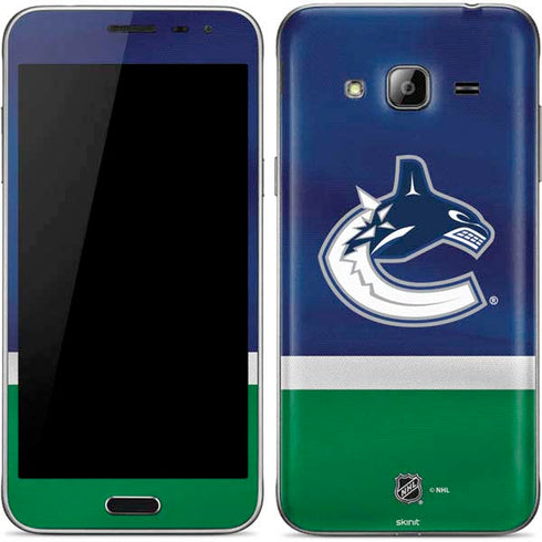 NHL Vancouver Canucks Jersey Galaxy J3 Skin