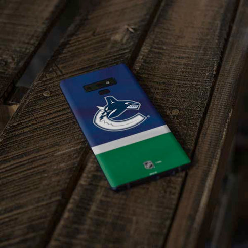 NHL Vancouver Canucks Jersey Galaxy Note 9 Skin
