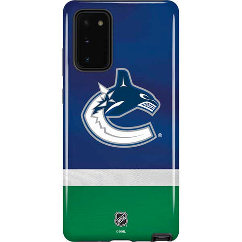 NHL Vancouver Canucks Jersey Galaxy Note20 5G Pro Case