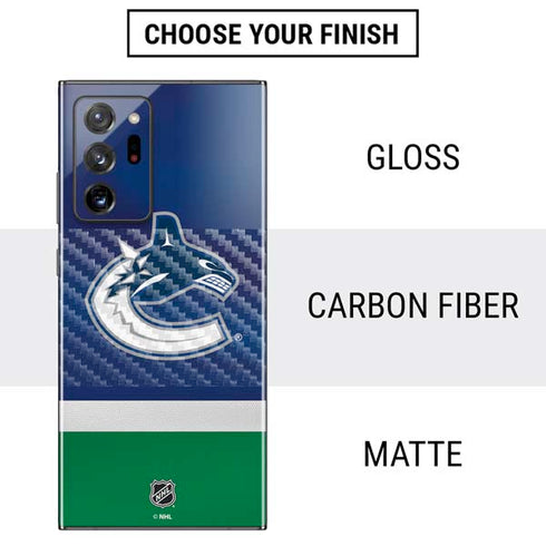 NHL Vancouver Canucks Jersey Galaxy Note20 Ultra 5G Skin