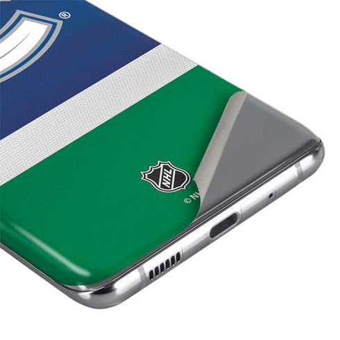 NHL Vancouver Canucks Jersey Galaxy S20 Skin