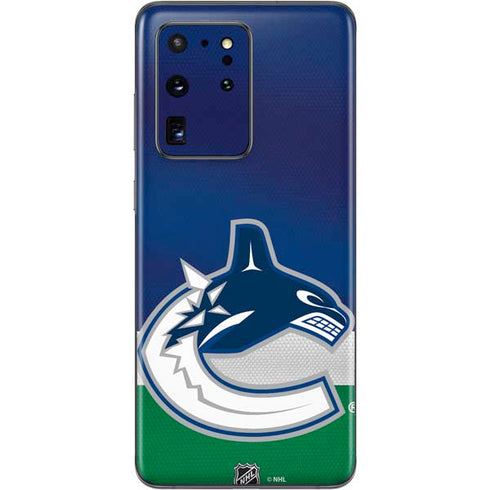 NHL Vancouver Canucks Jersey Galaxy S20 Ultra 5G Skin