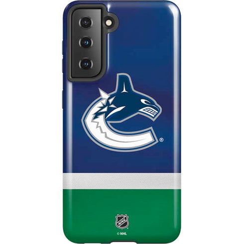 NHL Vancouver Canucks Jersey Galaxy S21 5G Pro Case