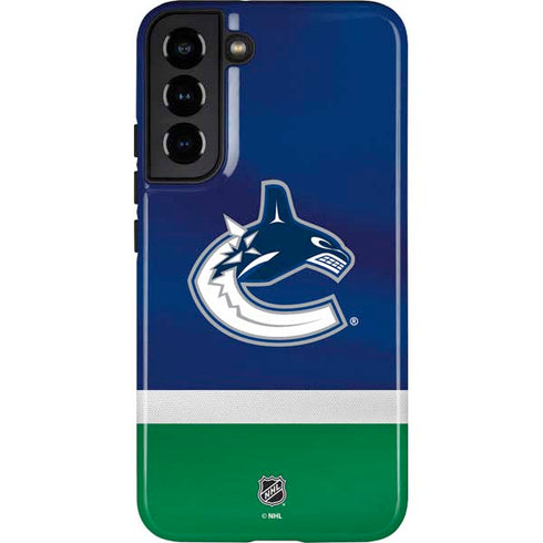 NHL Vancouver Canucks Jersey Galaxy S22 Plus Pro Case