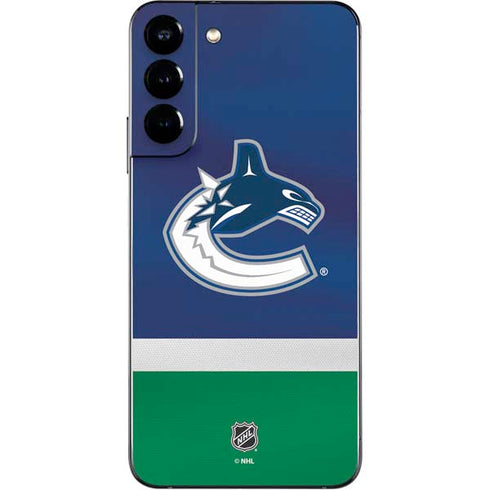 NHL Vancouver Canucks Jersey Galaxy S22 Plus Skin