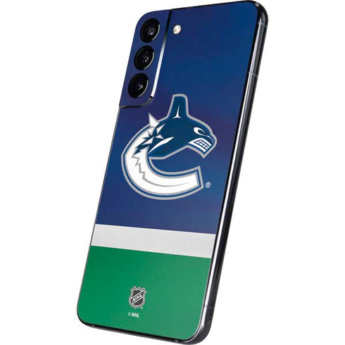 NHL Vancouver Canucks Jersey Galaxy S22 Plus Skin