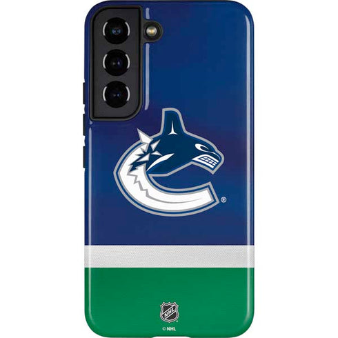 NHL Vancouver Canucks Jersey Galaxy S22 Pro Case