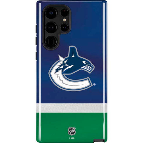 NHL Vancouver Canucks Jersey Galaxy S22 Ultra Pro Case