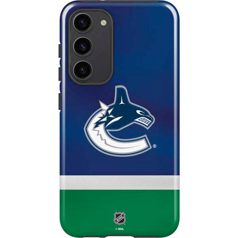 NHL Vancouver Canucks Jersey Galaxy S23 Plus Pro Case