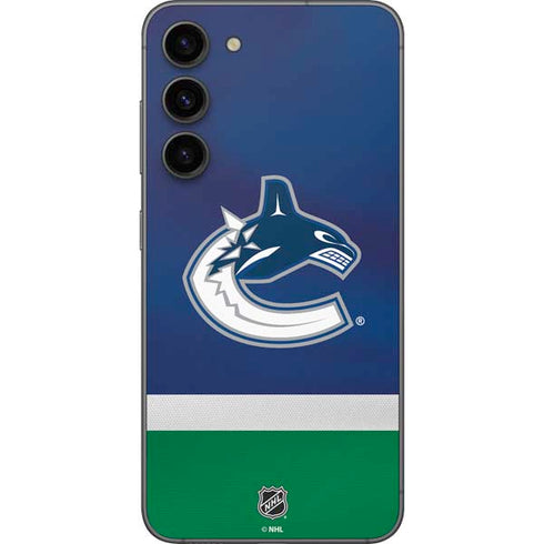 NHL Vancouver Canucks Jersey Galaxy S23 Plus Skin