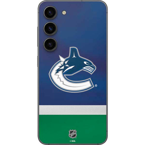 NHL Vancouver Canucks Jersey Galaxy S23 Skin