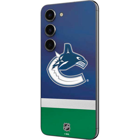 NHL Vancouver Canucks Jersey Galaxy S23 Skin