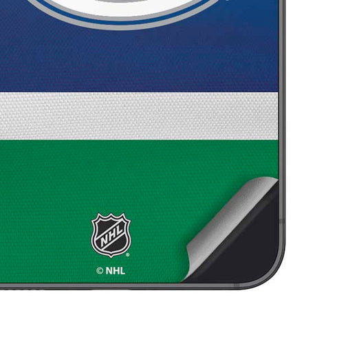 NHL Vancouver Canucks Jersey Galaxy S23 Skin