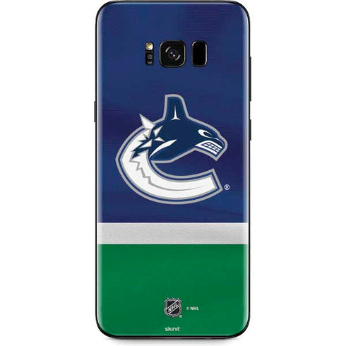 NHL Vancouver Canucks Jersey Galaxy S8 Plus Skin