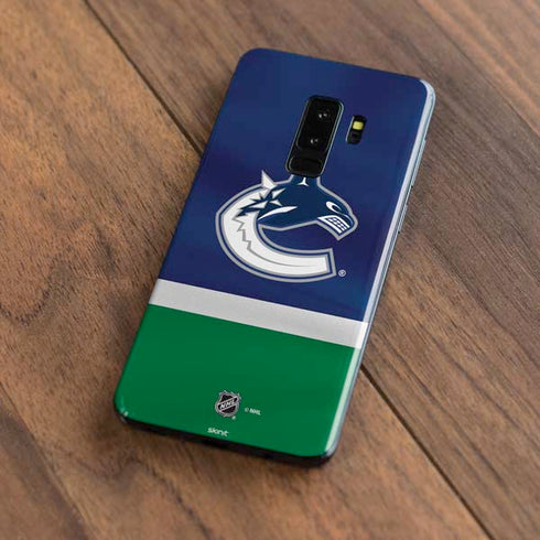 NHL Vancouver Canucks Jersey Galaxy S9 Plus Skin