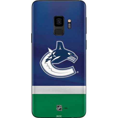 NHL Vancouver Canucks Jersey Galaxy S9 Skin