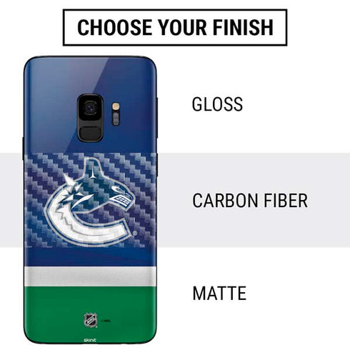 NHL Vancouver Canucks Jersey Galaxy S9 Skin