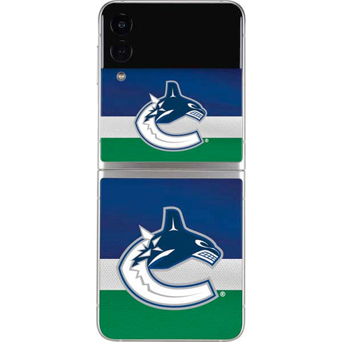 NHL Vancouver Canucks Jersey Galaxy Z Flip3 5G Skin