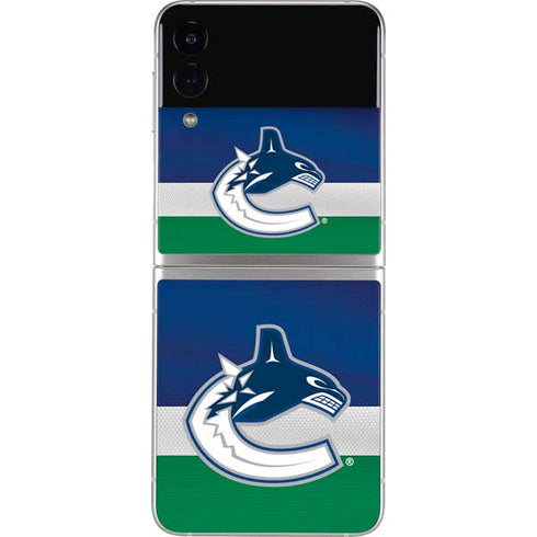 NHL Vancouver Canucks Jersey Galaxy Z Flip4 5G Skin