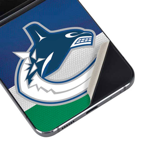 NHL Vancouver Canucks Jersey Galaxy Z Flip5 5G Skin