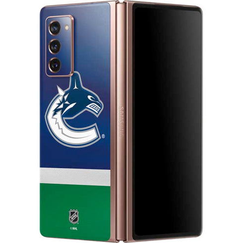 NHL Vancouver Canucks Jersey Galaxy Z Fold2 5G Skin