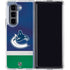 NHL Vancouver Canucks Jersey Galaxy Z Fold5 5G Clear Case