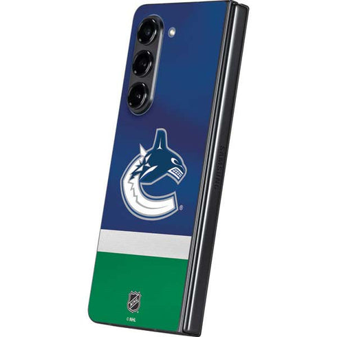 NHL Vancouver Canucks Jersey Galaxy Z Fold5 5G Skin