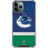 NHL Vancouver Canucks Jersey iPhone 11 Pro Max Clear Case