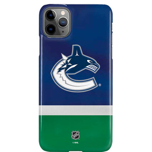 NHL Vancouver Canucks Jersey iPhone 11 Pro Max Lite Case