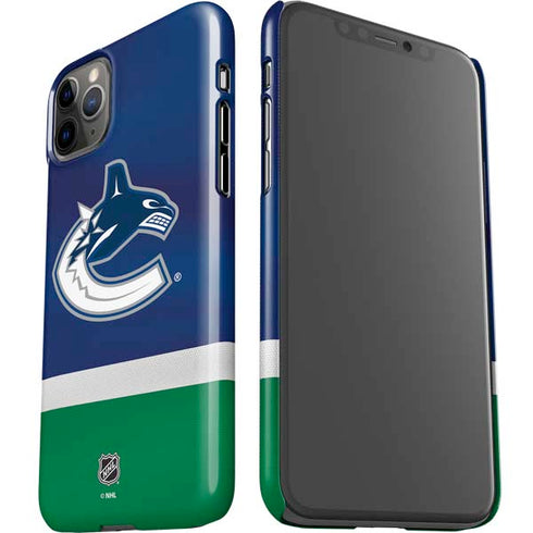 NHL Vancouver Canucks Jersey iPhone 11 Pro Max Lite Case