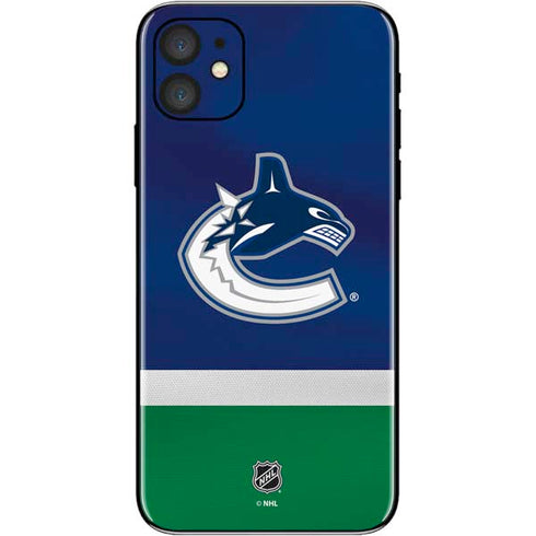 NHL Vancouver Canucks Jersey iPhone 11 Skin