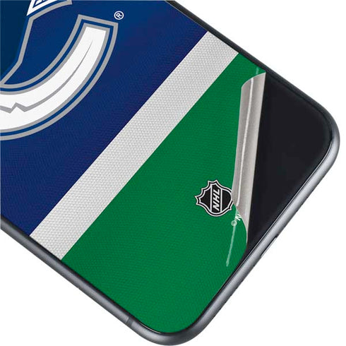 NHL Vancouver Canucks Jersey iPhone 11 Skin