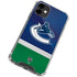 NHL Vancouver Canucks Jersey iPhone 12 Mini Clear Case