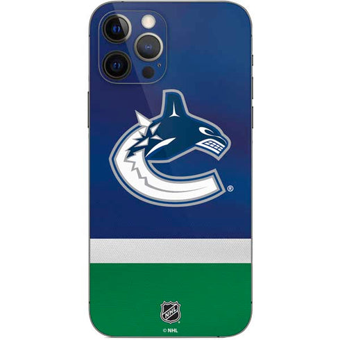 NHL Vancouver Canucks Jersey iPhone 12 Pro Skin