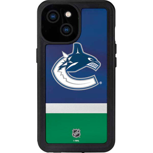 NHL Vancouver Canucks Jersey iPhone 13 Mini Waterproof Case