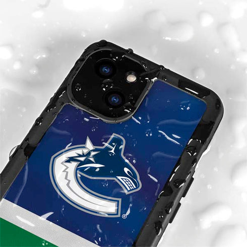 NHL Vancouver Canucks Jersey iPhone 13 Mini Waterproof Case