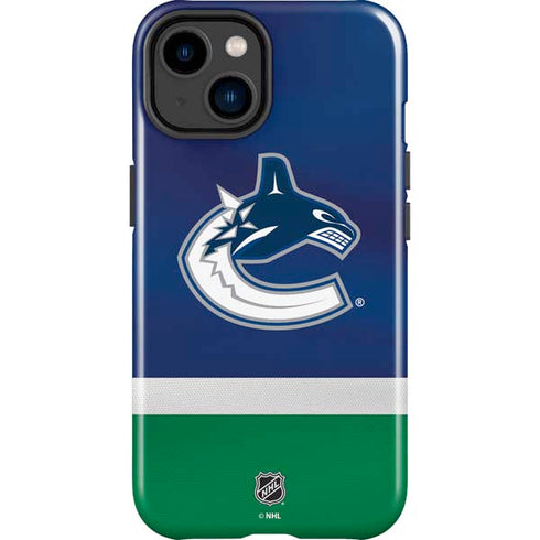 NHL Vancouver Canucks Jersey iPhone 15 Plus Impact Case