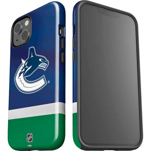NHL Vancouver Canucks Jersey iPhone 15 Plus Impact Case