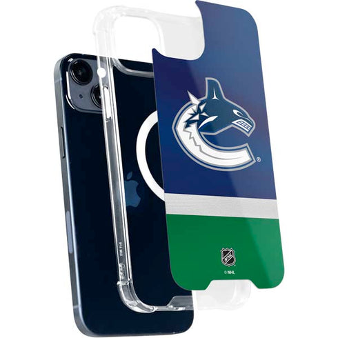 NHL Vancouver Canucks Jersey iPhone 14 Plus MagSafe Case