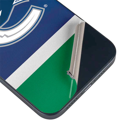 NHL Vancouver Canucks Jersey iPhone 15 Plus Skin