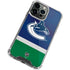 NHL Vancouver Canucks Jersey iPhone 14 Pro Clear Case