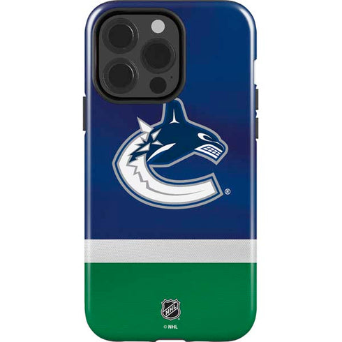NHL Vancouver Canucks Jersey iPhone 15 Pro Impact Case