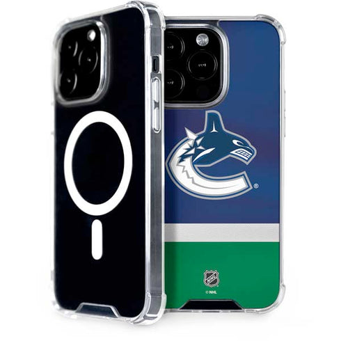 NHL Vancouver Canucks Jersey iPhone 15 Pro MagSafe Case
