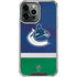 NHL Vancouver Canucks Jersey iPhone 14 Pro Max Clear Case
